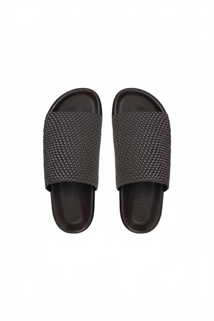 NEW A.EMERY women's luca sandal in mulch woven